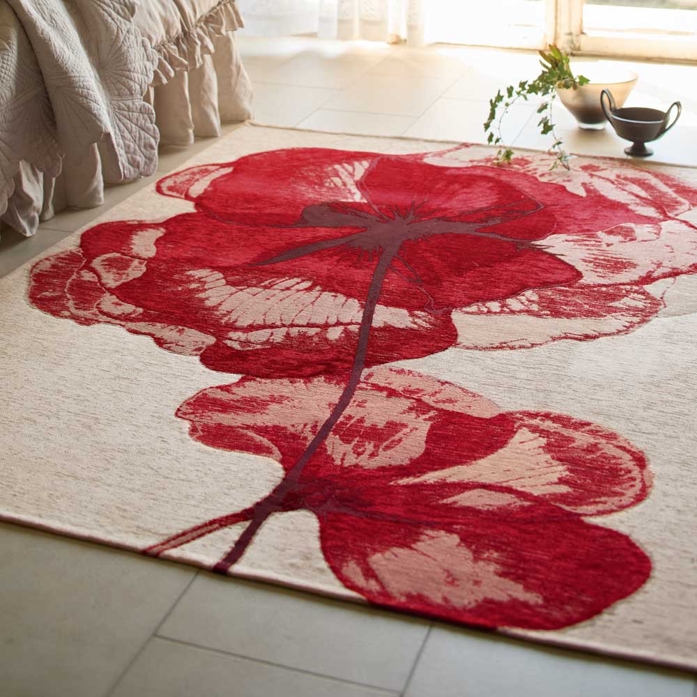 ≪約65cm×90cm≫Plantique/プランティーク イタリア製マット 玄関マット カーペット ラグ マット H94841