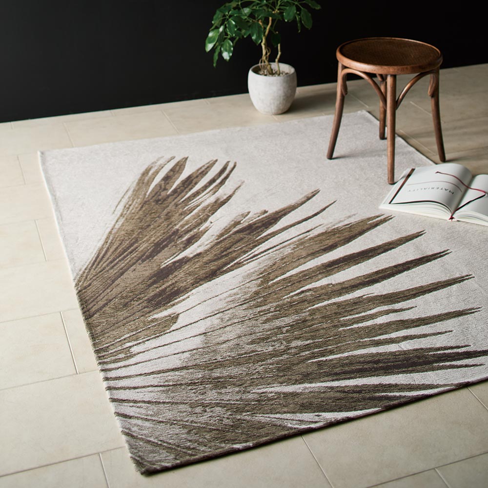 ≪約65cm×90cm≫Plantique/プランティーク イタリア製マット 玄関マット カーペット ラグ マット H94841