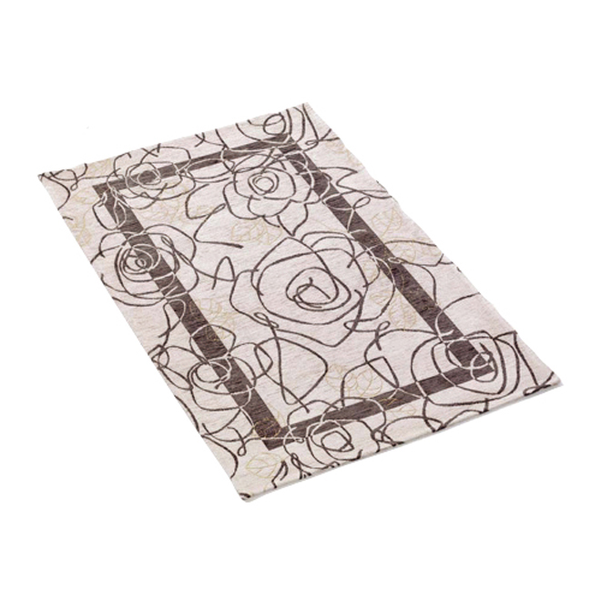 ≪約55×75cm≫ イタリア製 Camelia カメリア ゴブラン織玄関マット 玄関マット カーペット ラグ マット H94949