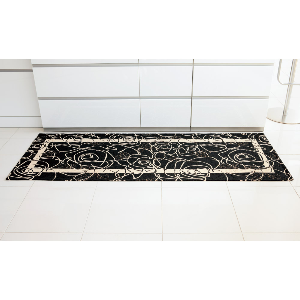 ≪約55×75cm≫ イタリア製 Camelia カメリア ゴブラン織玄関マット 玄関マット カーペット ラグ マット H94949