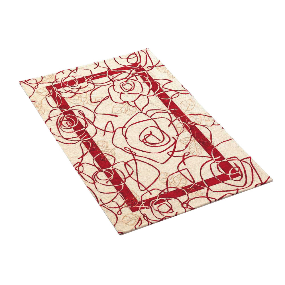 ≪約65×90cm≫ イタリア製 Camelia カメリア ゴブラン織玄関マット 玄関マット カーペット ラグ マット H94950