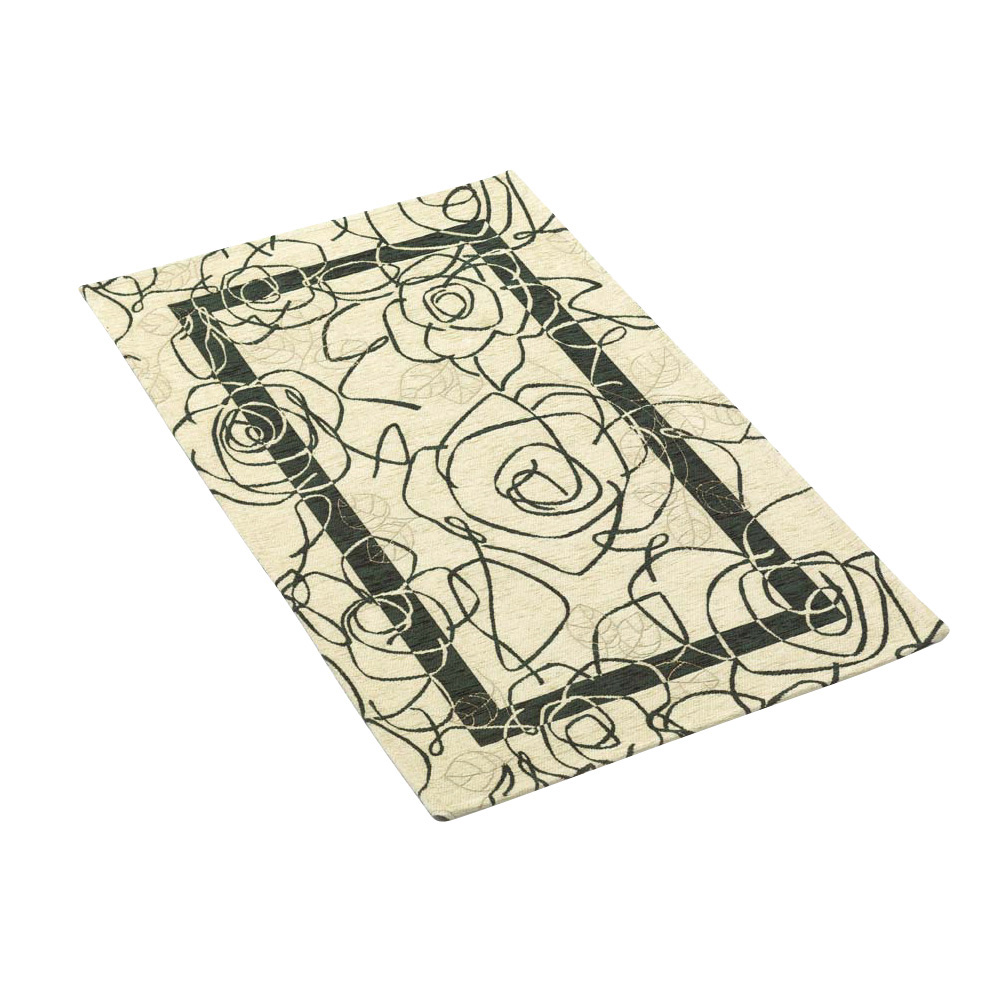 ≪約65×90cm≫ イタリア製 Camelia カメリア ゴブラン織玄関マット 玄関マット カーペット ラグ マット H94950