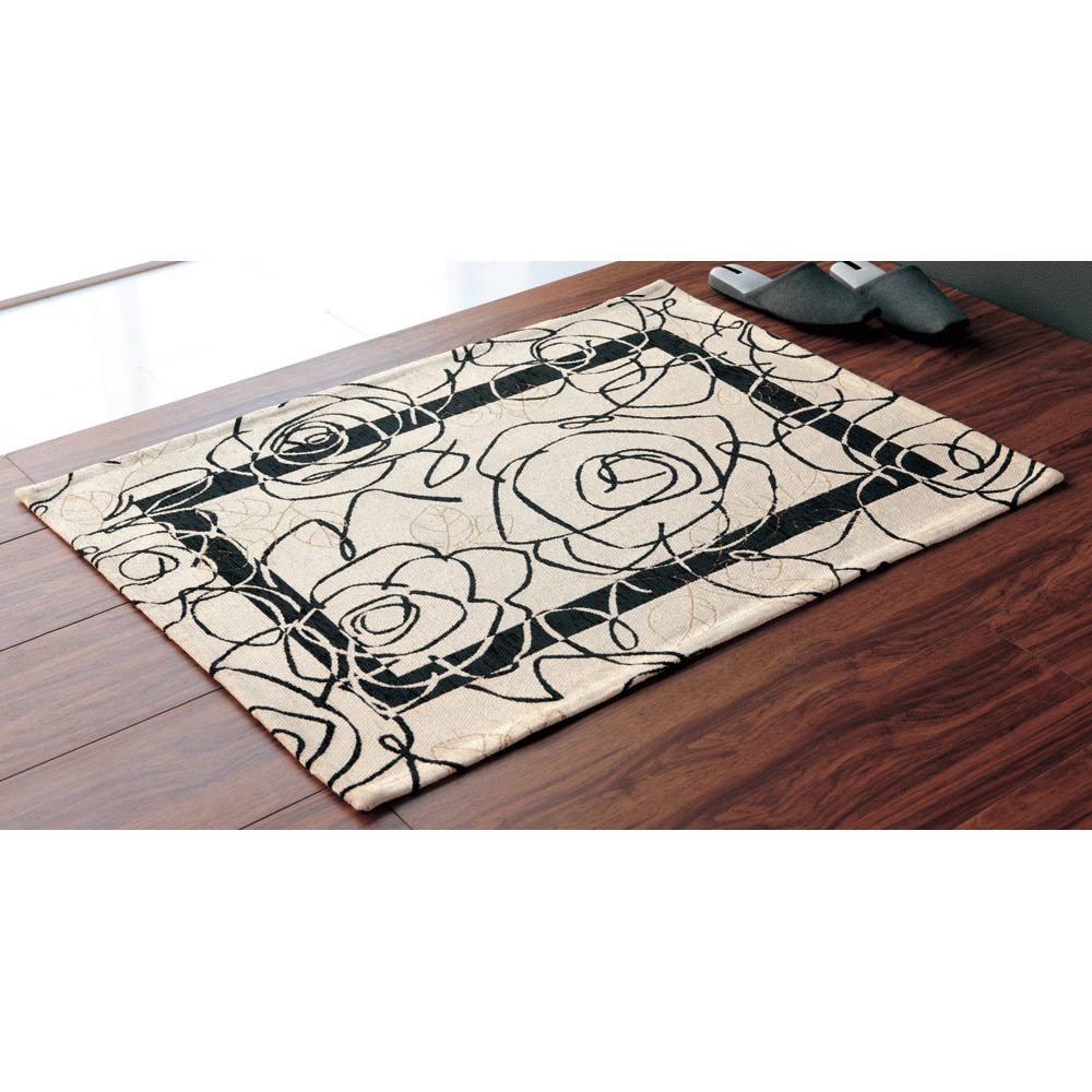 ≪約80×240cm≫ イタリア製 Camelia/カメリア ゴブラン織マット約80×180・240cm（2サイズ） キッチンマット カーペット ラグ マット H94956
