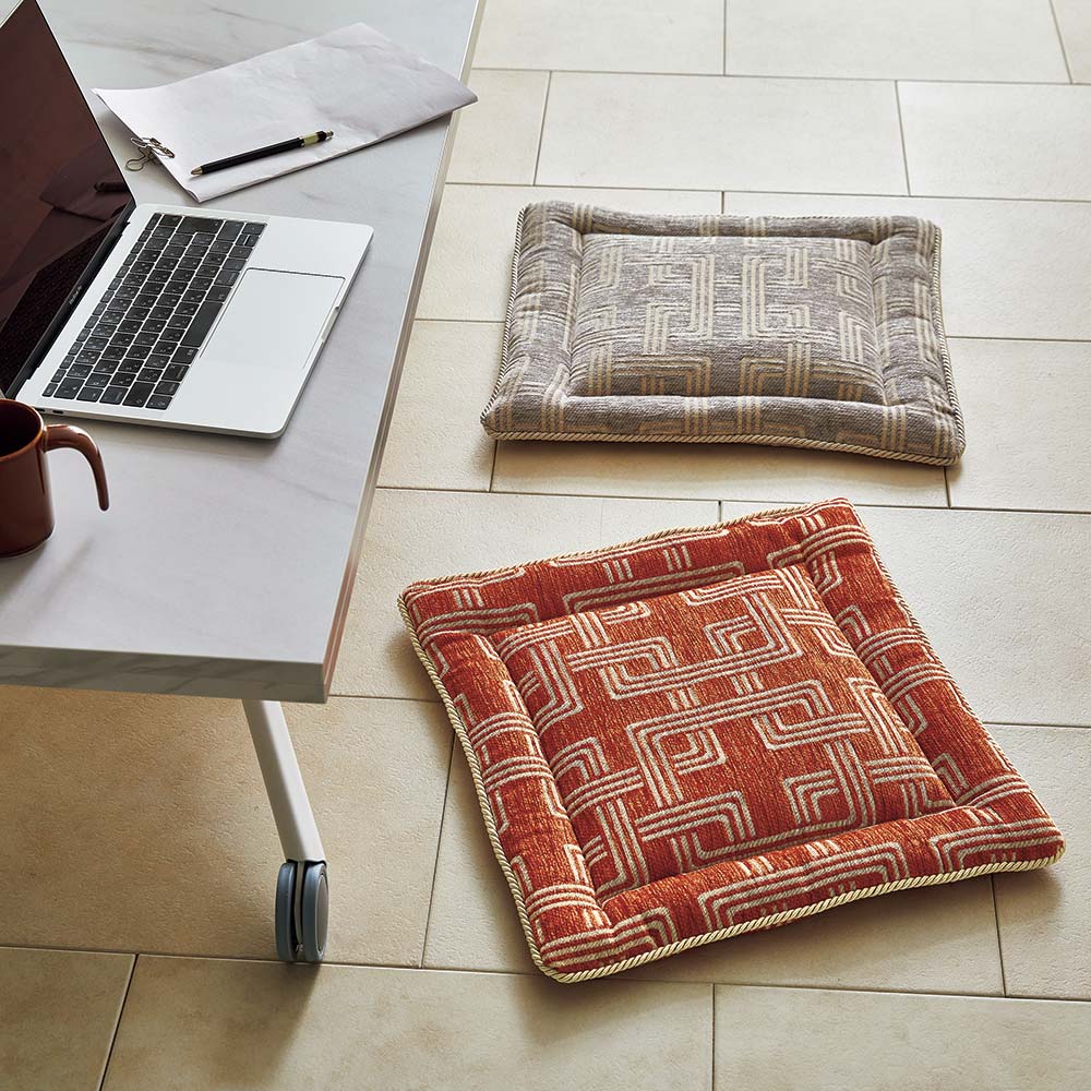 ≪約48×150cm≫ イタリア製マルチクロス Rita/リタ シートクッション 椅子 カバー類 H95011