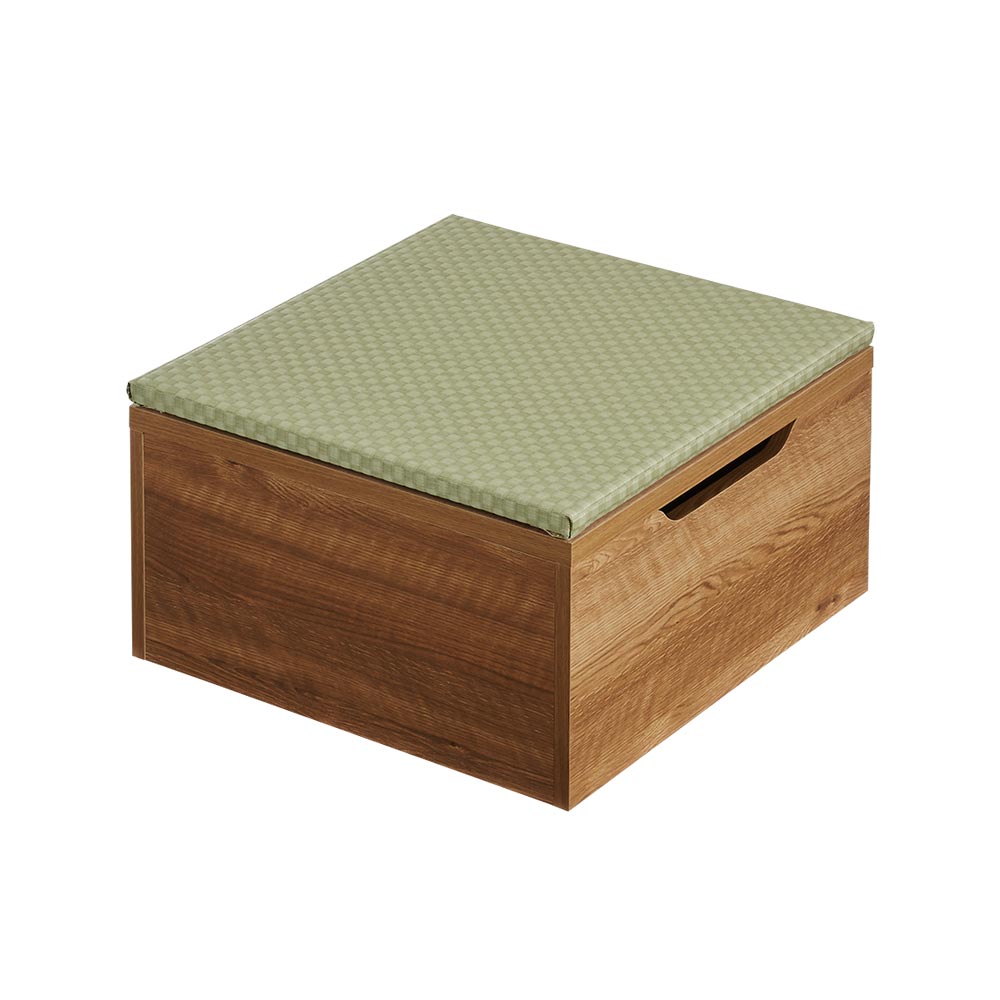 美草跳ね上げ式ユニット畳2 高さ45cm大容量 畳単品 ミニ半畳 ユニットシェルフ リビング収納 H95205