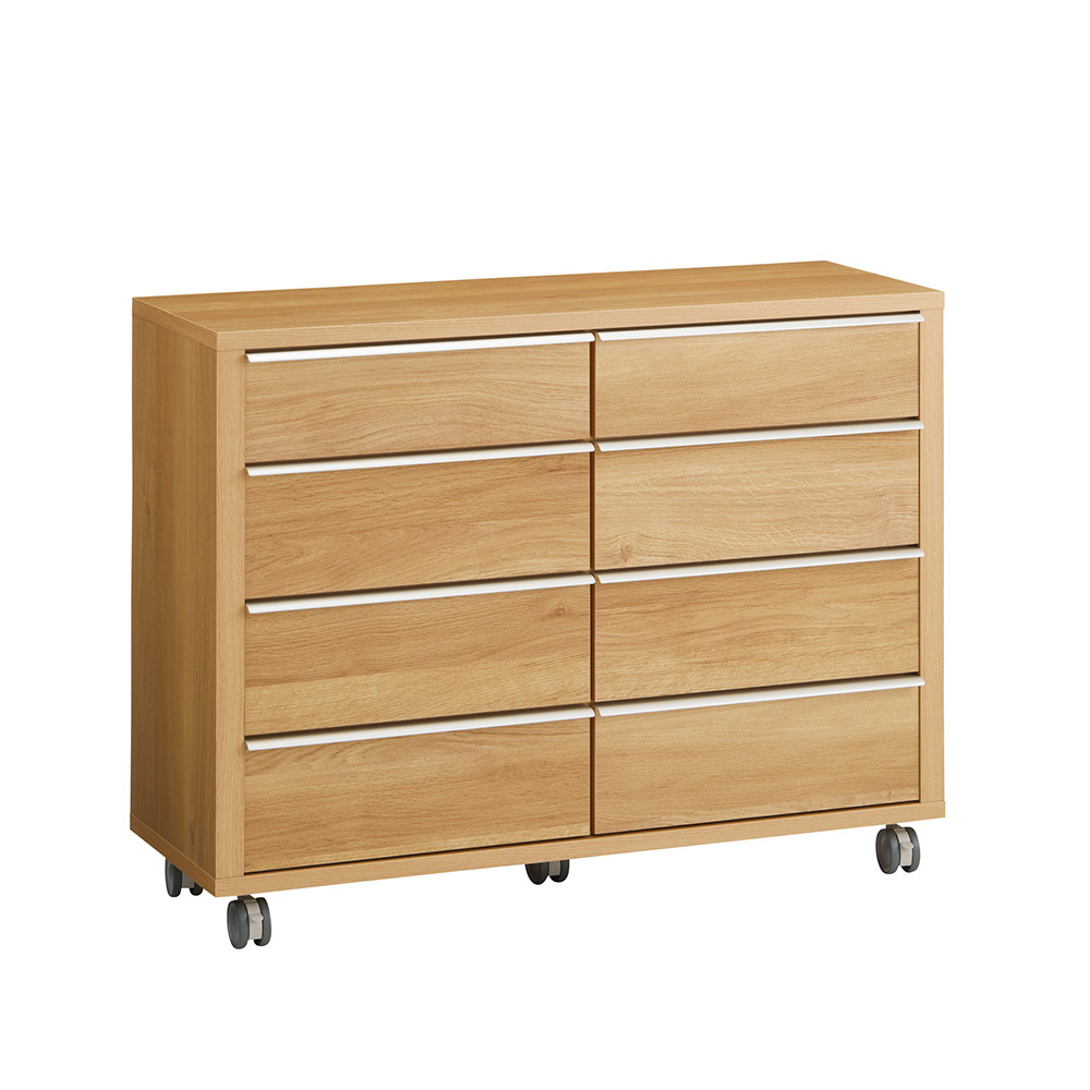 Antisala/アンティサラ クローゼットユニット収納・オーク 幅112.5cm 間仕切りチェスト タンス 衣類収納 H95411