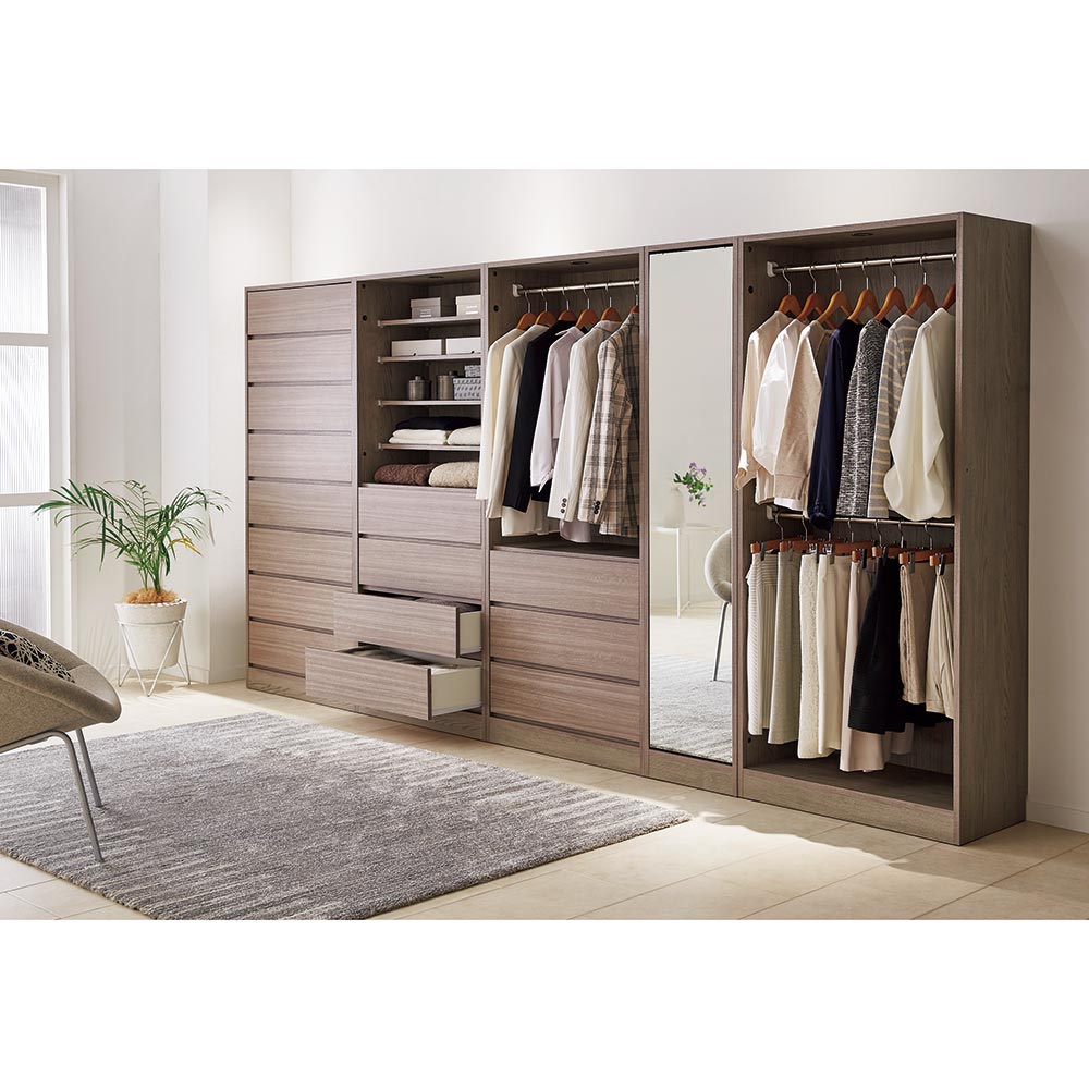 アイデア次第で組合わせ自由自在❤大容量＆大収納❣スタイリッシュ☆ワードローブ アイデア次第で組合わせ自由自在❤大容量＆大収納❣スタイリッシュ☆