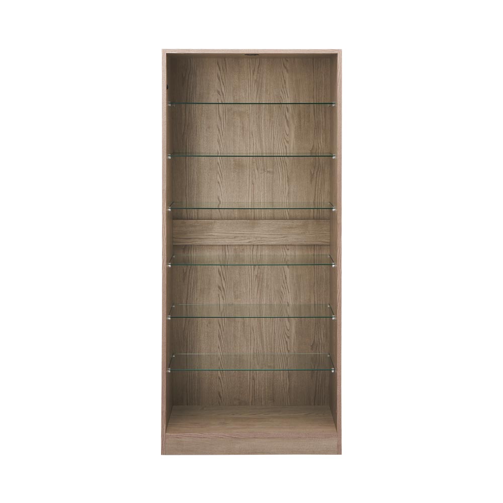 Vises/ヴィセス オープンワードロープ 幅60 ガラス棚 ワードローブ クローゼット 衣類収納 H95505