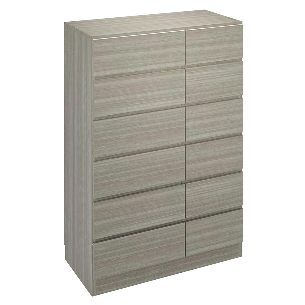 Ruska/ルスカ 多段引き出しチェスト 幅90cm・6段（高さ130cm） リビング リビング収納 H95528