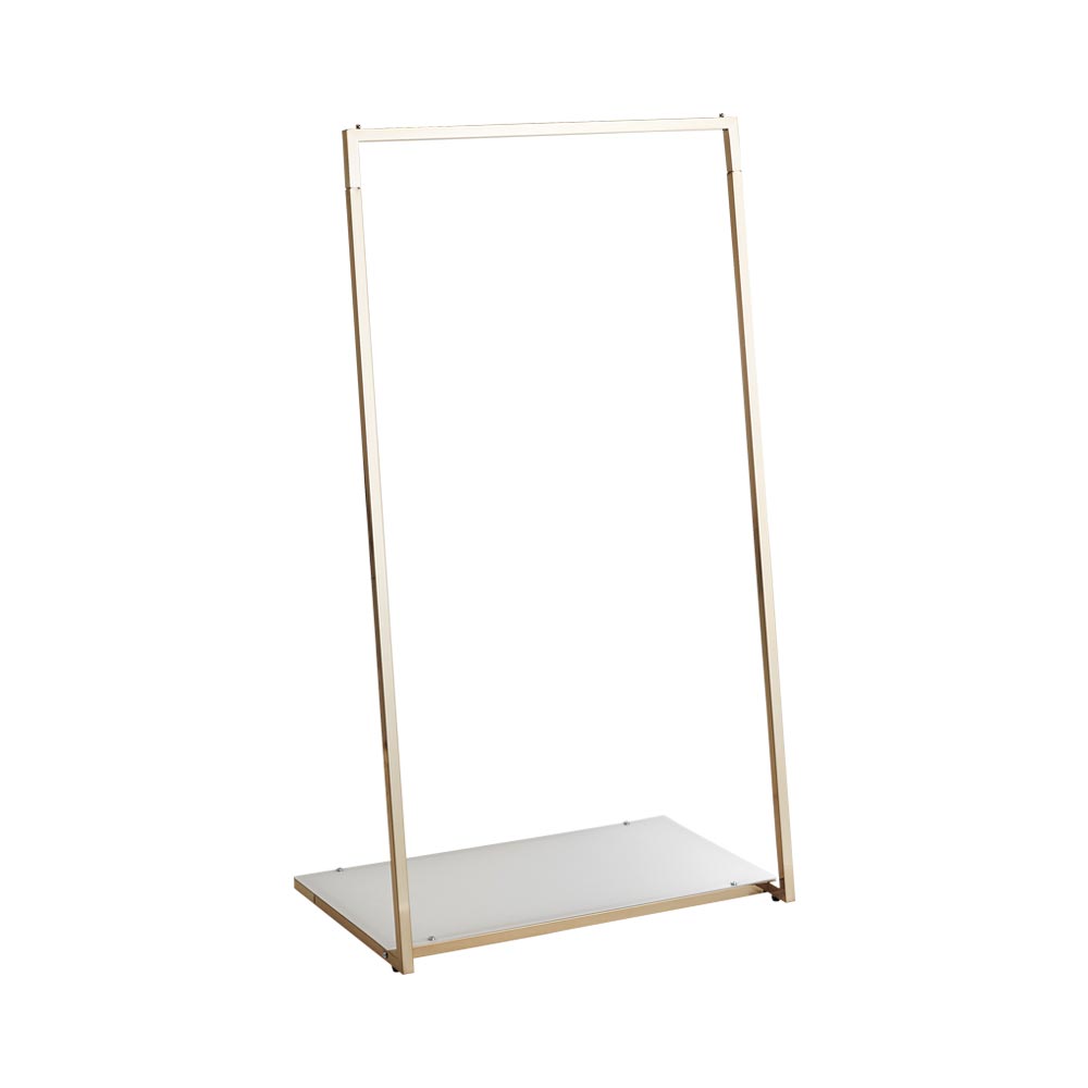 Lettre/レットル ハンガーラック ゴールド 幅80cm コートハンガー コート掛け 衣類収納 H95715