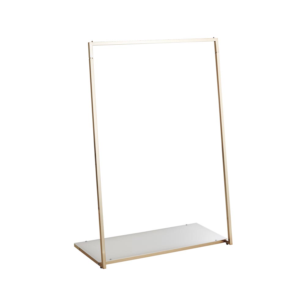 Lettre/レットル ハンガーラック ゴールド 幅100cm コートハンガー コート掛け 衣類収納 H95716