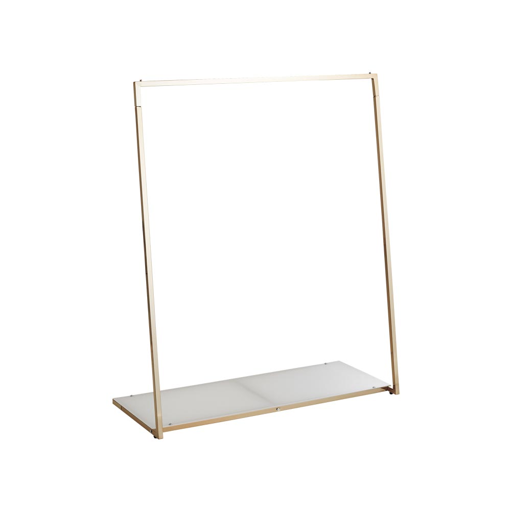 Lettre/レットル ハンガーラック ゴールド 幅120cm コートハンガー コート掛け 衣類収納 H95717