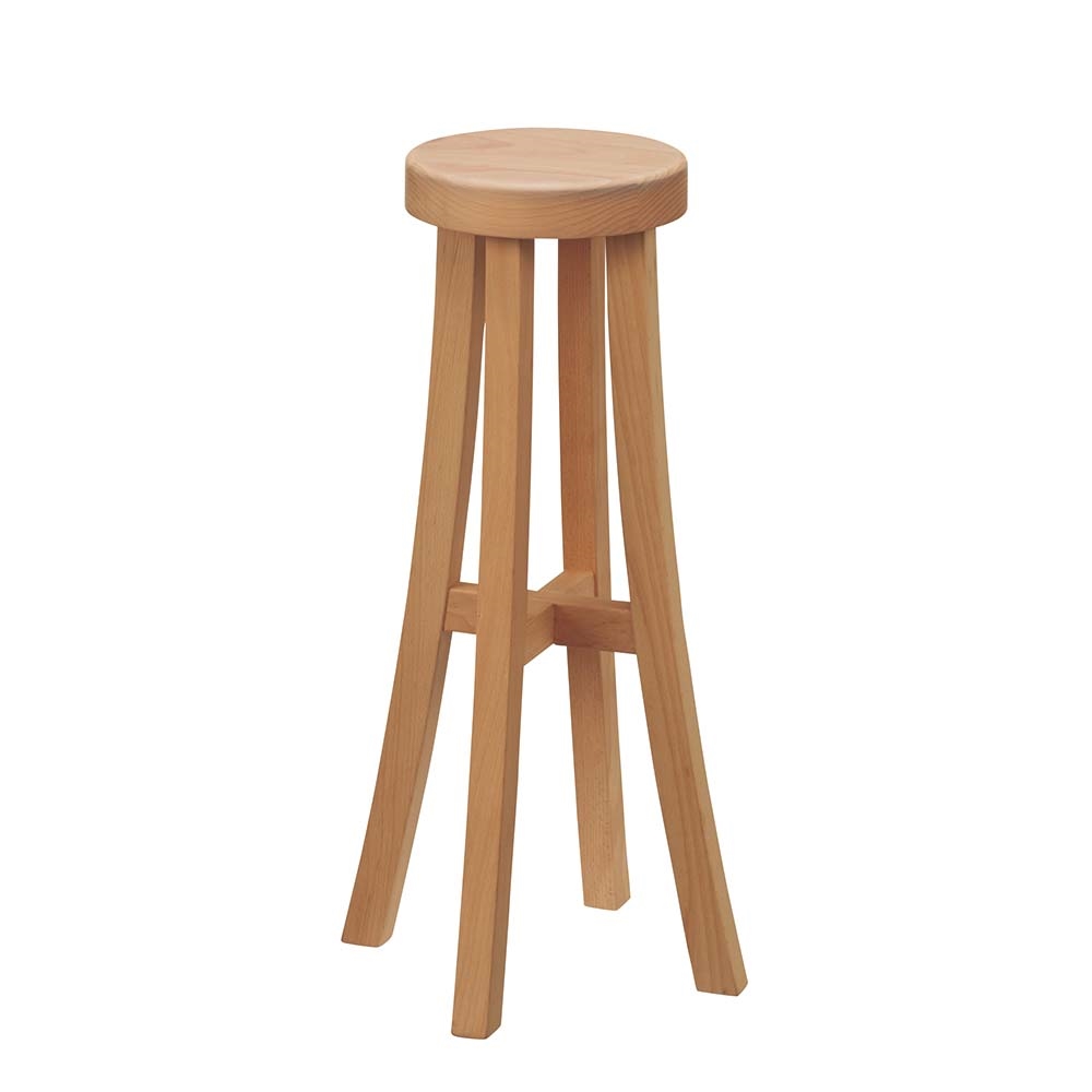 ≪ナチュラル≫NAYA/ナヤ スツール ラージ カウンターチェア 椅子 チェア H95903