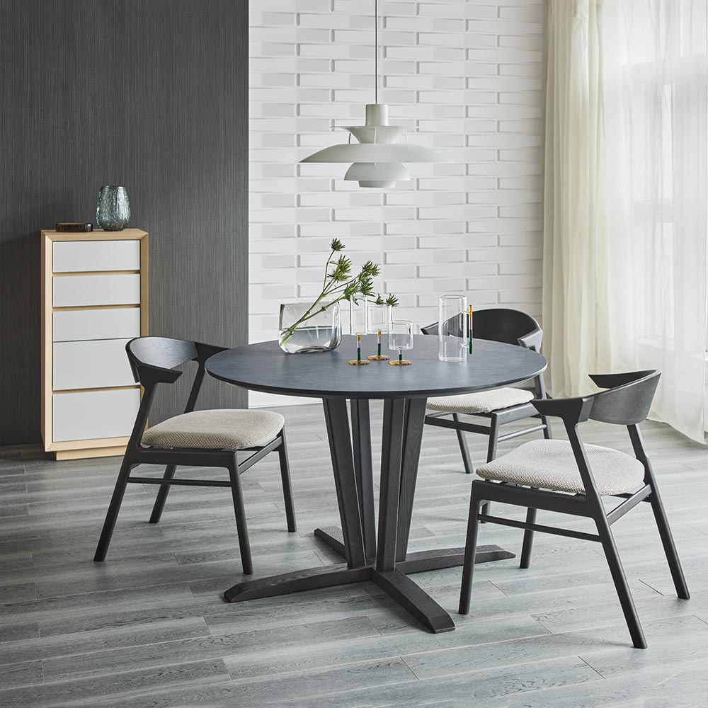 Grigio/グリージオ ダイニング 円形テーブル 直径110cm 円形 丸テーブル テーブル H96312