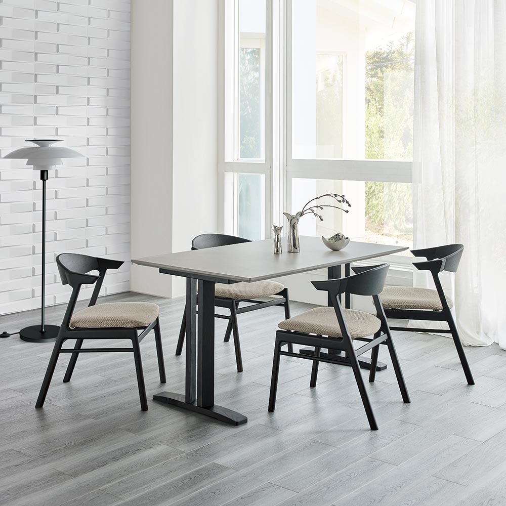 Grigio/グリージオ 長方形ダイニングテーブル 幅135cm ダイニングテーブル テーブル H96313