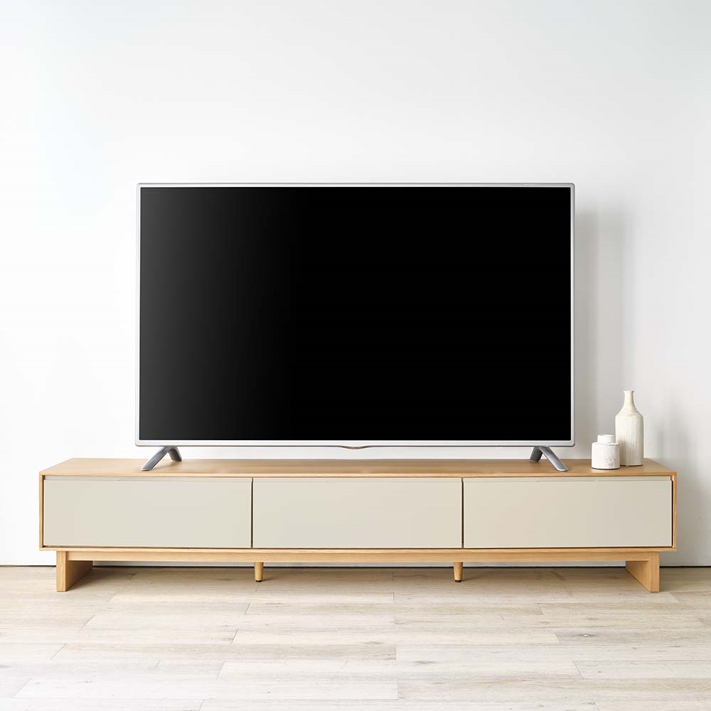 ≪テレビボード 幅210cm≫ Alppila/アルピラ リビングキャビネットシリーズ ローボード テレビ台 テレビボード H90404
