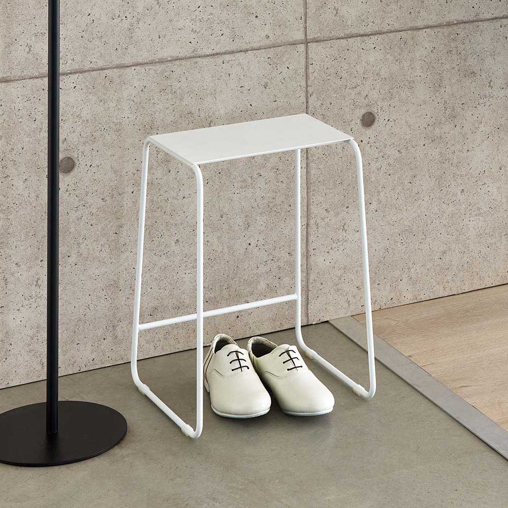 KUROSHIRO/クロシロシリーズ ダイニング スツール 玄関周り雑貨 下駄箱 玄関収納 H91007