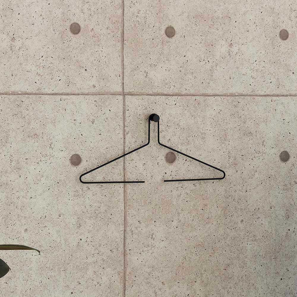 KUROSHIRO/クロシロシリーズ ハンガー 2個＋フック 衣類ハンガー スカート スラックスハンガー 衣類収納 H91009