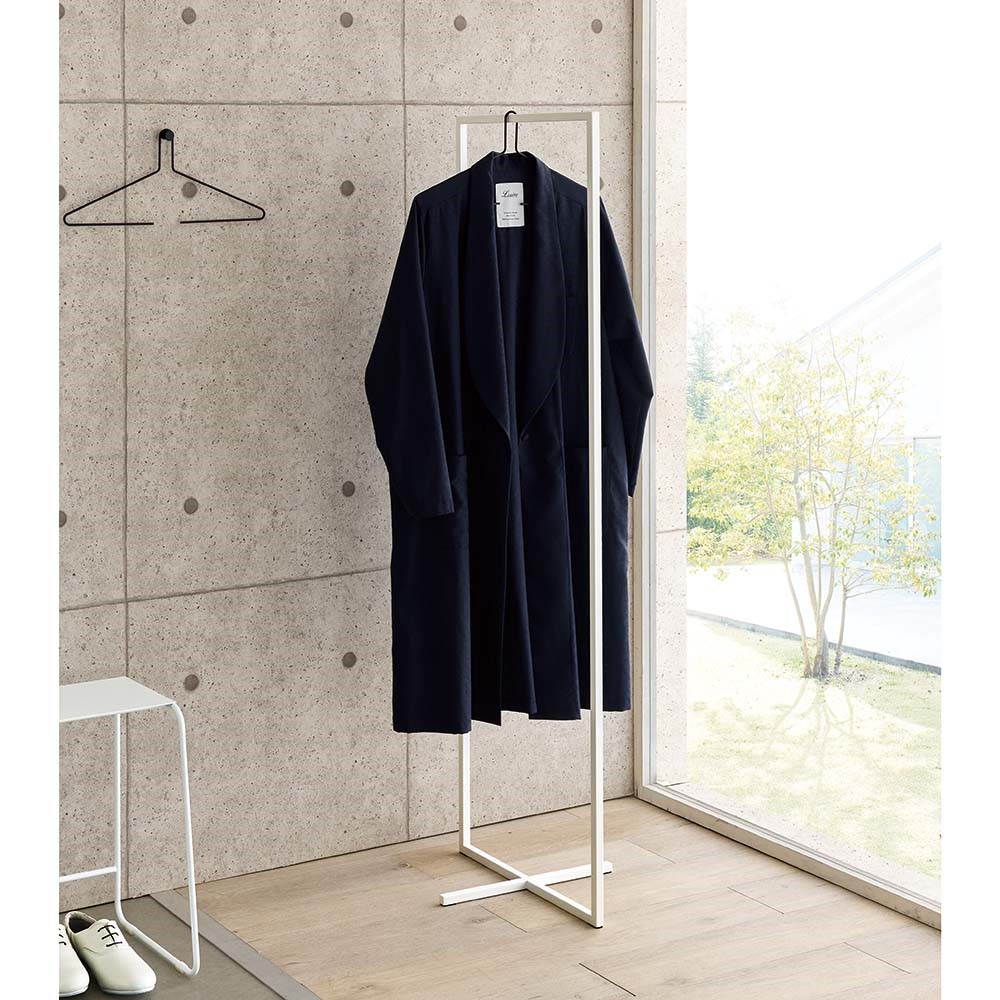 KUROSHIRO/クロシロシリーズ コートスタンド I型 コートハンガー コート掛け 衣類収納 H91010