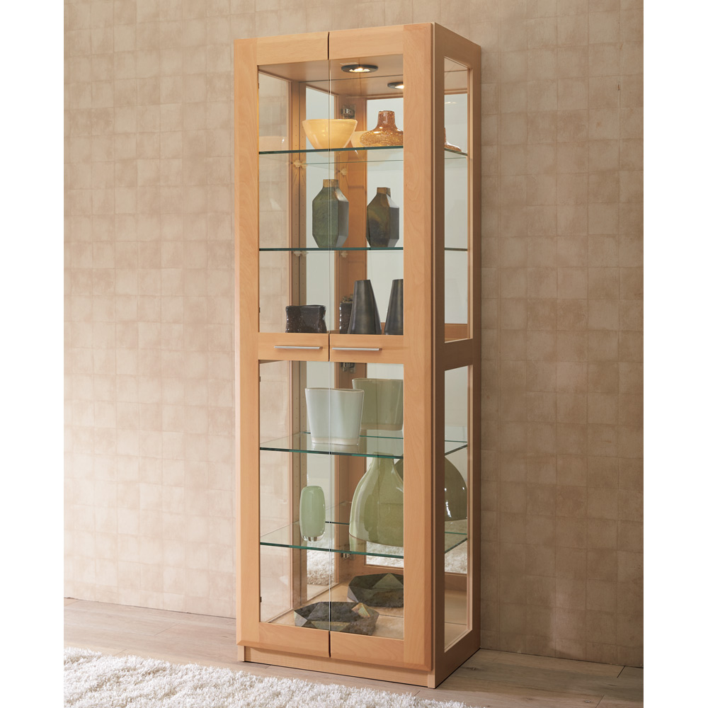 Ugol/ウーゴル キュリオコレクションボード 幅59cm高さ175cm コレクションケース ディスプレイラック 飾り棚 本棚 ラック シェルフ H93615