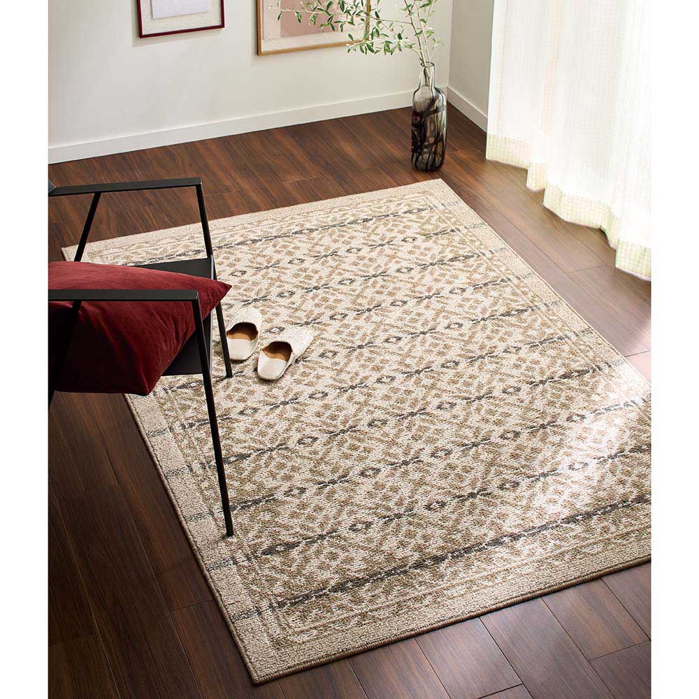 ≪約190cm×240cm≫ Woolsnow/ウールスノー タフト織ラグ ラグ 絨毯 カーペット マット H94421