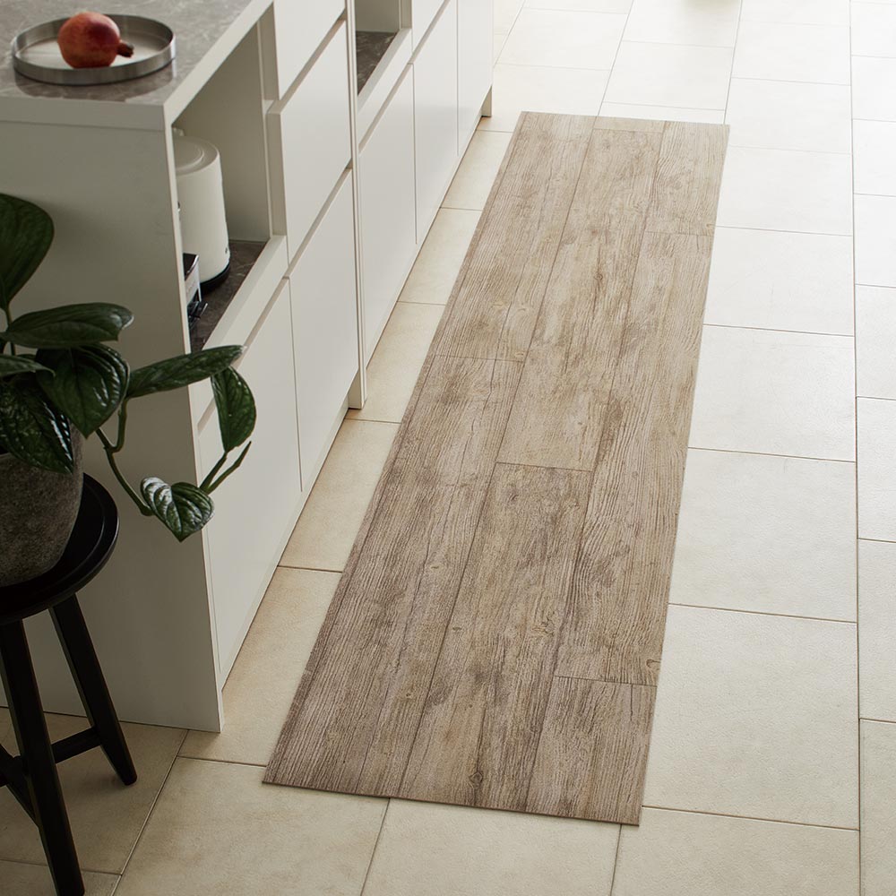 ≪フロアマット 約100cm×300cm≫ 高密度パイルフローリング調マット フロアマット マット カーペット ラグ H94665