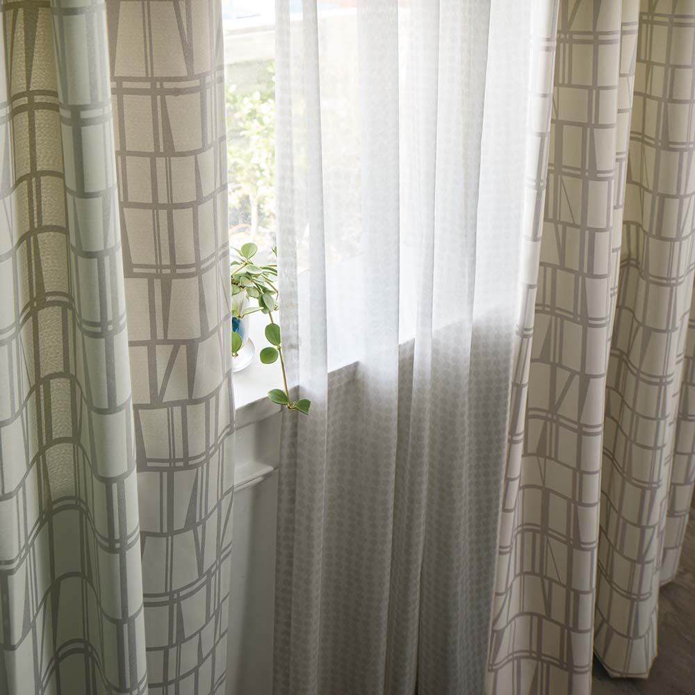 ≪約幅100cm×丈176cm 2枚≫ Finlayson/フィンレイソン PAMPULA/パンプーラ レースカーテン レースカーテン カーテン H94718