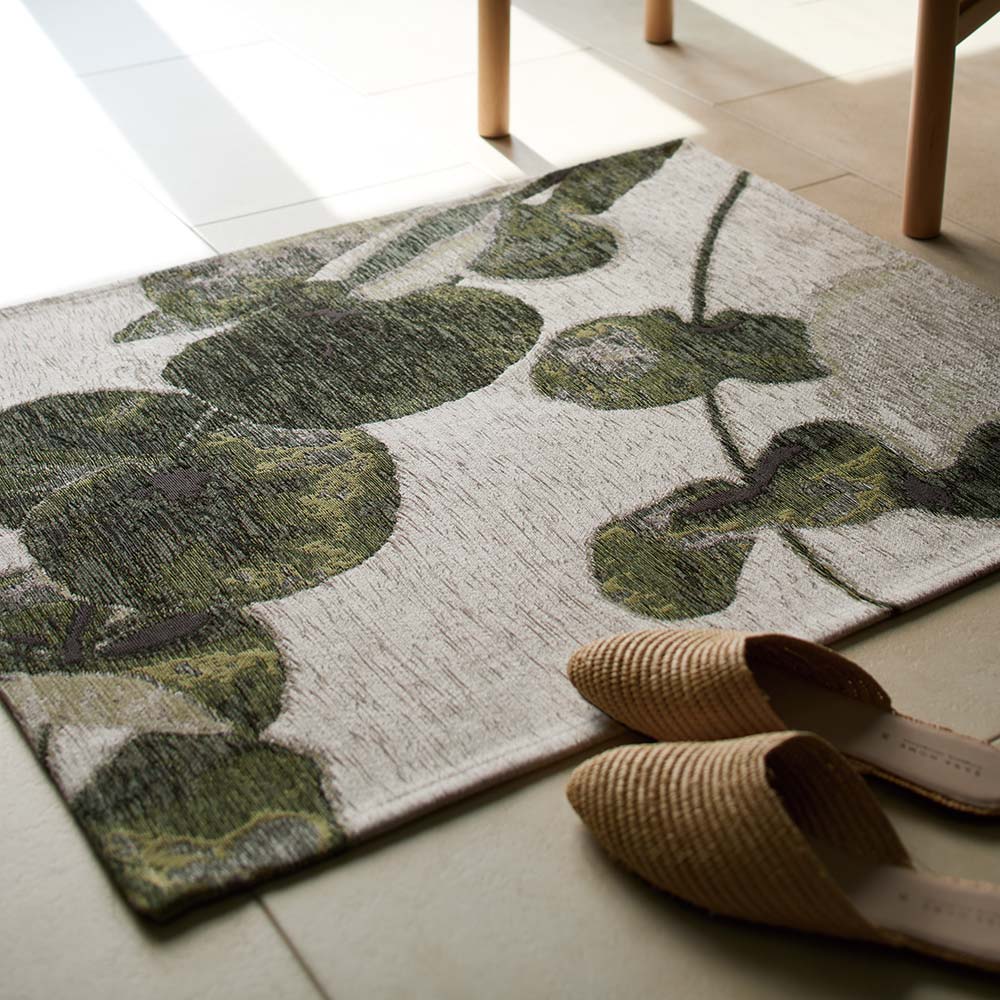 ≪約55cm×75cm≫Plantique/プランティーク イタリア製マット 玄関マット カーペット ラグ マット H94840
