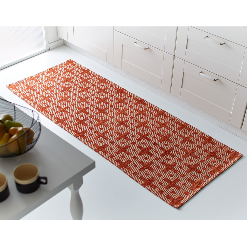 ≪約45×240cm≫ イタリア製マルチクロス Rita/リタ マルチマット キッチンマット キッチンマット カーペット ラグ マット H95064