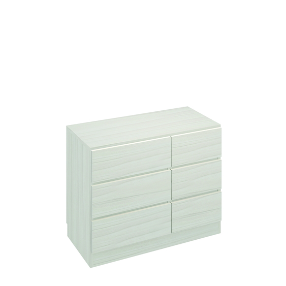 Ruska/ルスカ 多段引き出しチェスト 幅90cm・3段（高さ70cm） リビング リビング収納 H95525