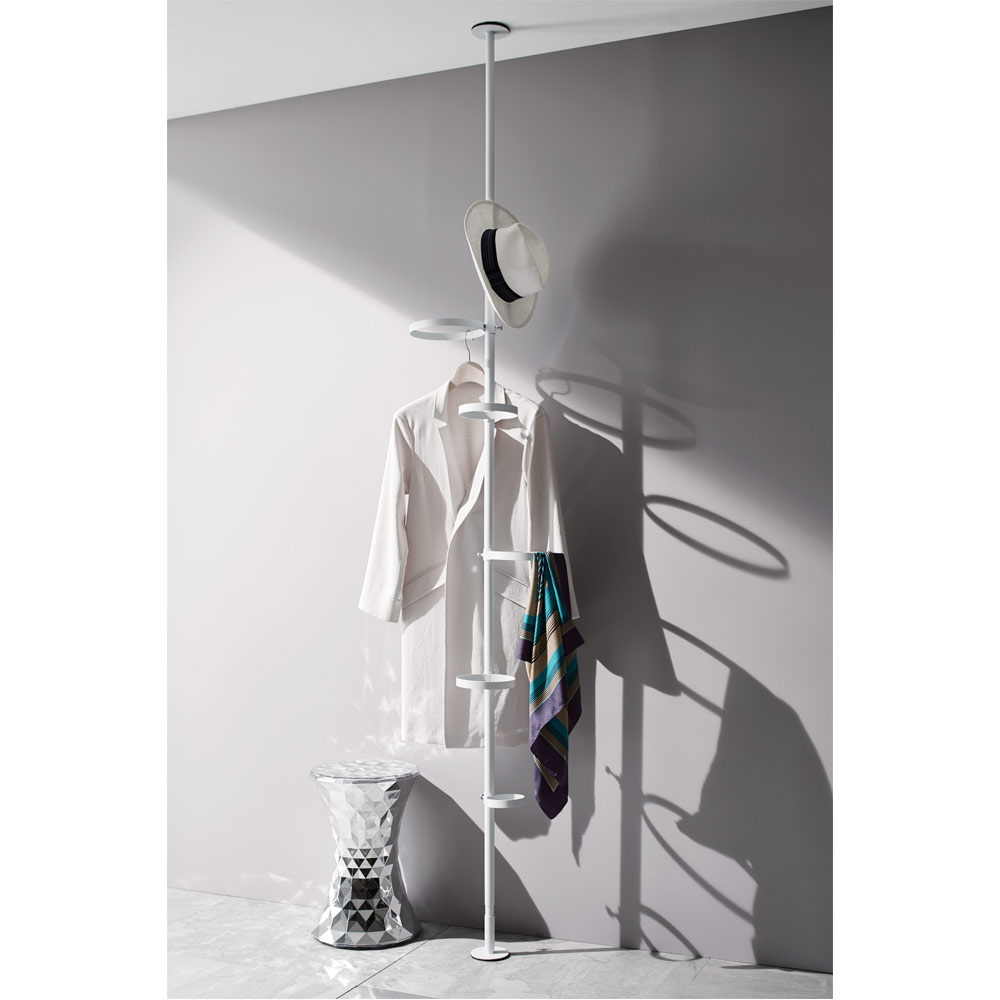 Euphy/ユフィ つっぱりハンガーラック サークル型 ポールハンガー 衣類収納 H95817