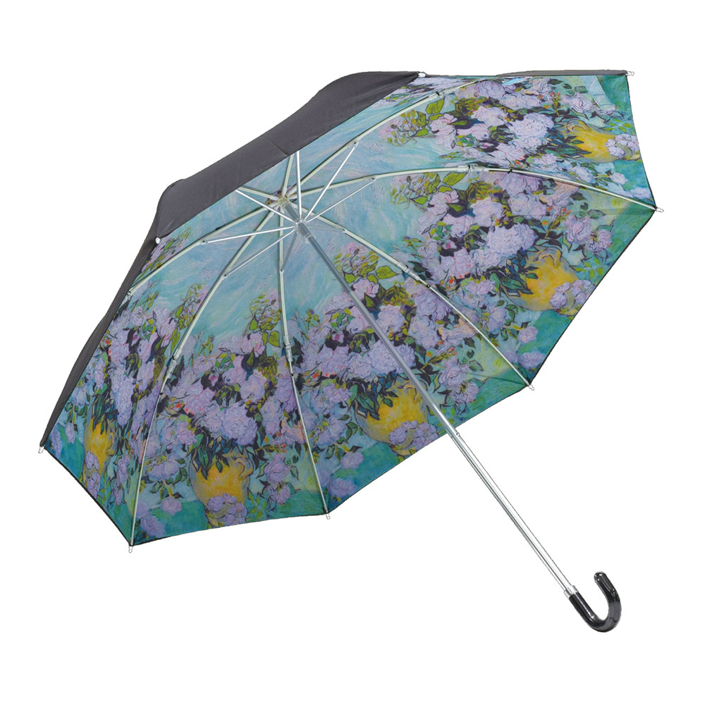 名画 2通りでたためる折りたたみ傘 単品（5柄展開） 雨傘 折りたたみ傘 傘 レイングッズ H01616