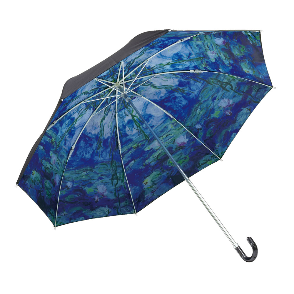 名画 2通りでたためる折りたたみ傘 単品（5柄展開） 雨傘 折りたたみ傘 傘 レイングッズ H01616