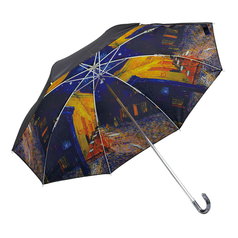 名画 2通りでたためる折りたたみ傘 単品（5柄展開） 雨傘 折りたたみ傘 傘 レイングッズ H01616