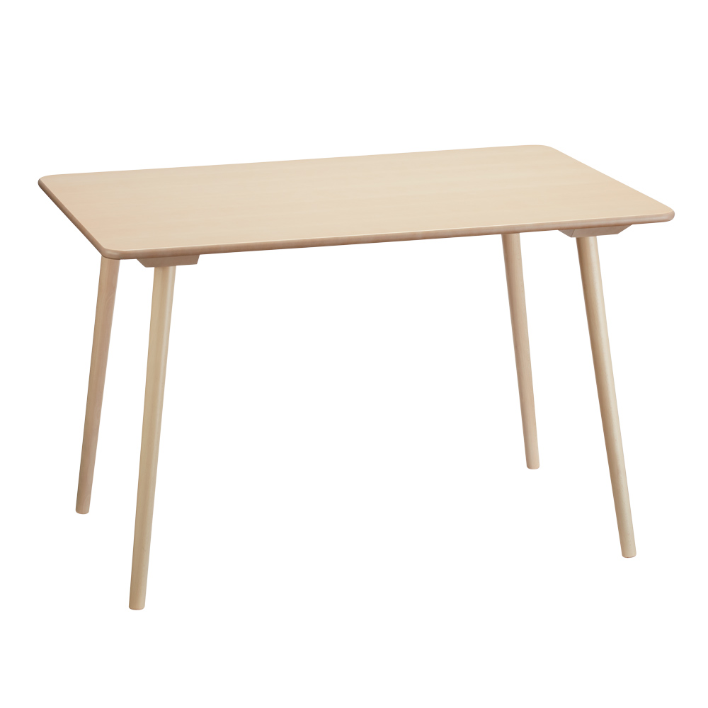 ウィンザーダイニングテーブル 長方形 幅約120cm×80cm［チェコ・TON社］ ダイニングテーブル テーブル H03117