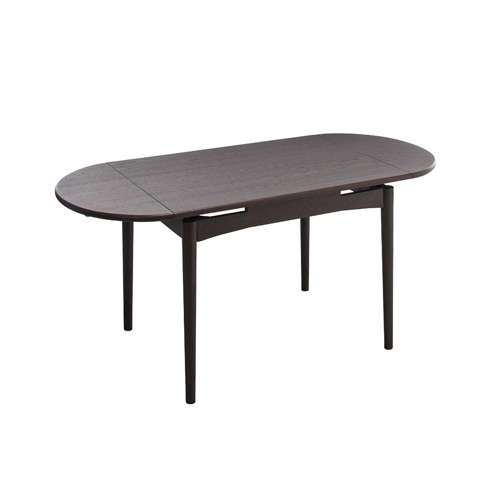 楕円伸長ダイニングシリーズ テーブル幅100cm-160cm 伸長式 スライドテーブル テーブル H03301
