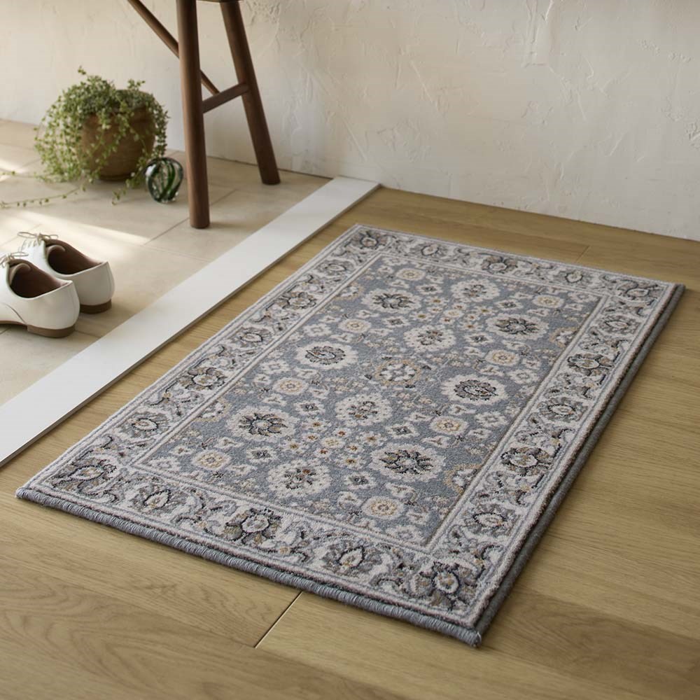 ≪約60cm×90cm≫ Balti/バルティ ウィルトン織マット 玄関マット カーペット ラグ マット H03405