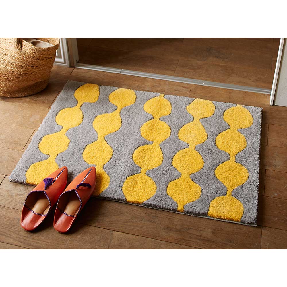 ≪約67cm×120cm≫ Finlayson PAMPULA/フィンレイソン パンプーラ フック織マット 玄関マット カーペット ラグ マット H03707