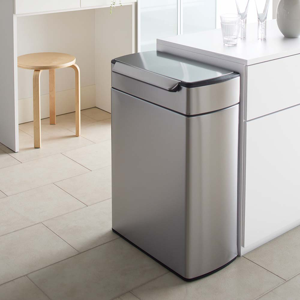 パクチー　LToLOVEるダークネスS6　簡易ユニットボリューム調整付 simplehuman/シンプルヒューマン タッチバーダストボックス 分別 48L
