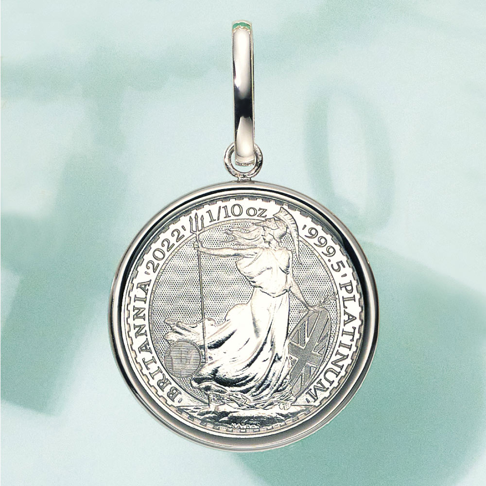 英国ブリタニア純プラチナコイン1/10オンス