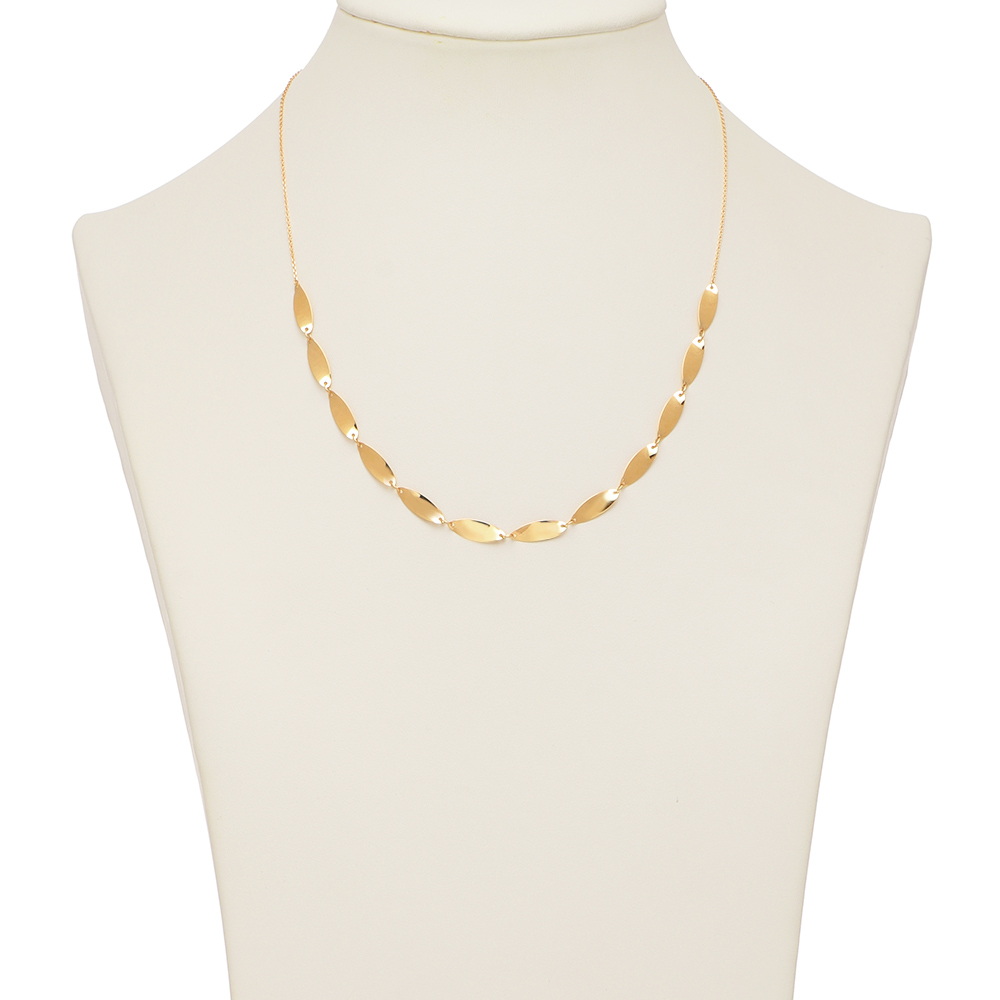 ⭐ 極美品 ✨K18ゴールド ツイストチェーン ネックレス K18 グメットツイストネックレスチェーン 1.3mm スクリューネックレス