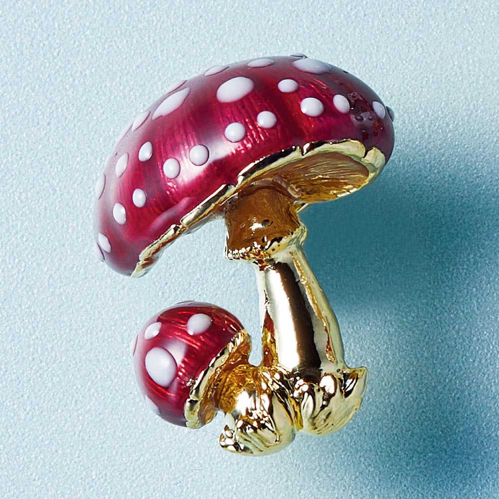 VENDOME BOUTIQUE/ヴァンドームブティック きのこ ブローチ 通販