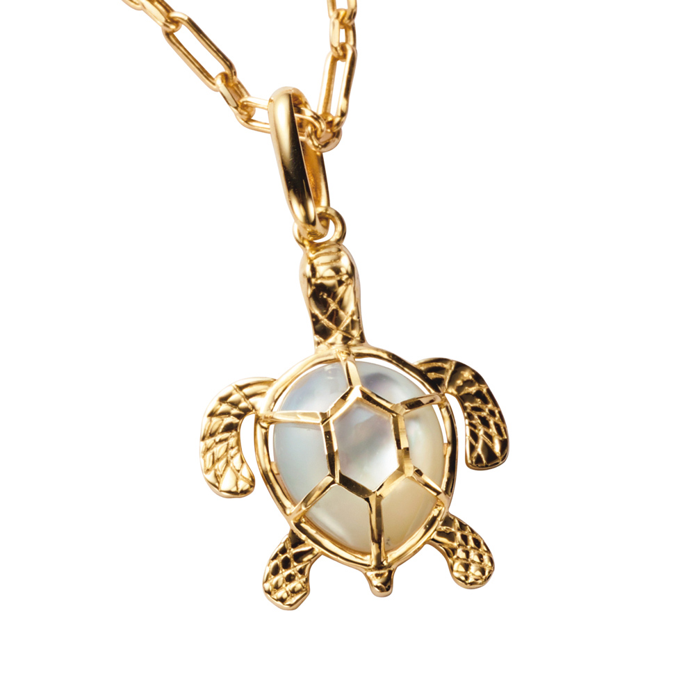 K10 カラーストーン タートル ペンダントヘッド ペンダントトップ チャーム ジュエリー アクセサリー J74808