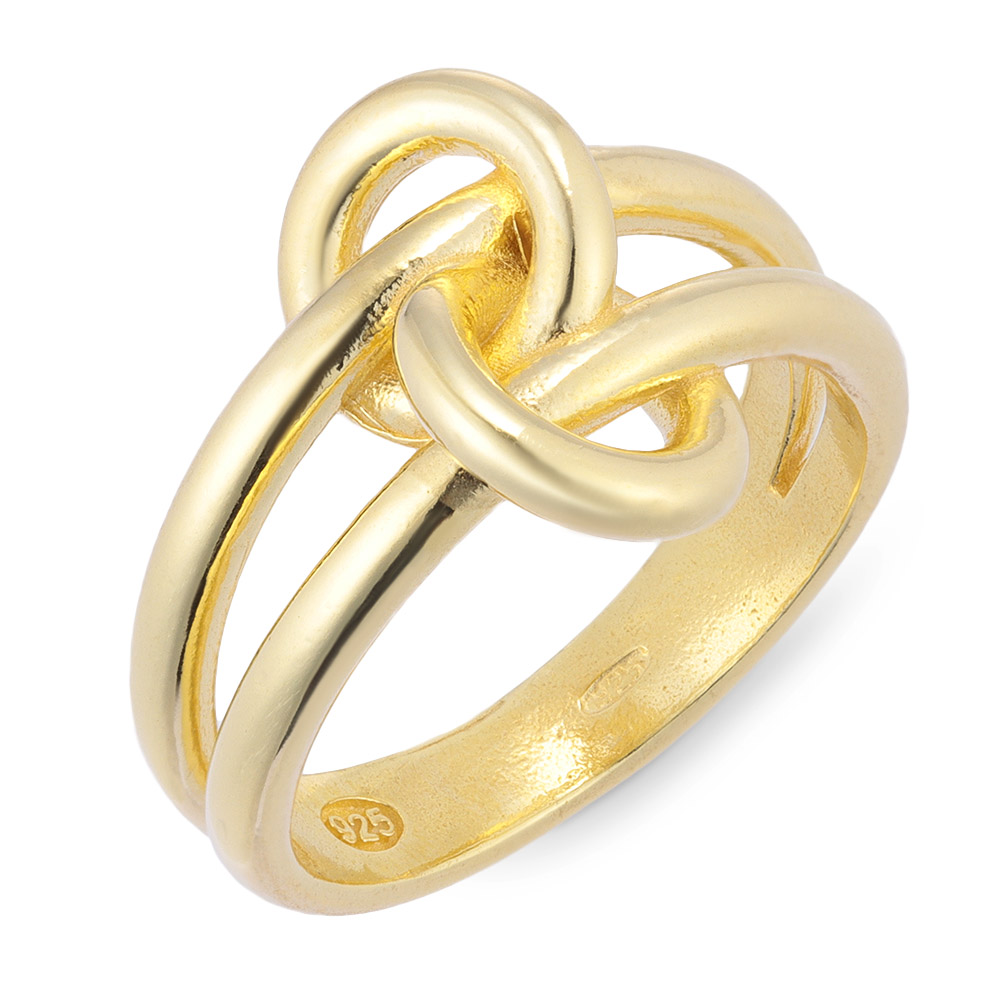 Prima Preziosi/プリマプレッジオシ SV ノットデザイン リング シルバー製 ジュエリー アクセサリー J75603