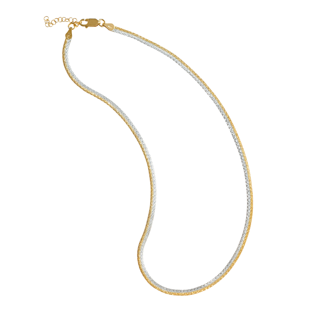 entiere/アンティエーレ SV コンビ ネックレス シルバー製 ジュエリー アクセサリー J73601