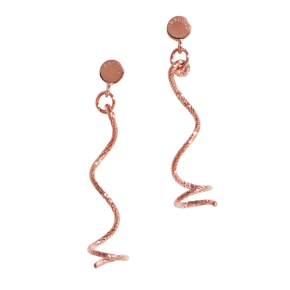 FRABOSO/フラボッソ SV スパイラル ピアス シルバー製 ジュエリー アクセサリー J73605