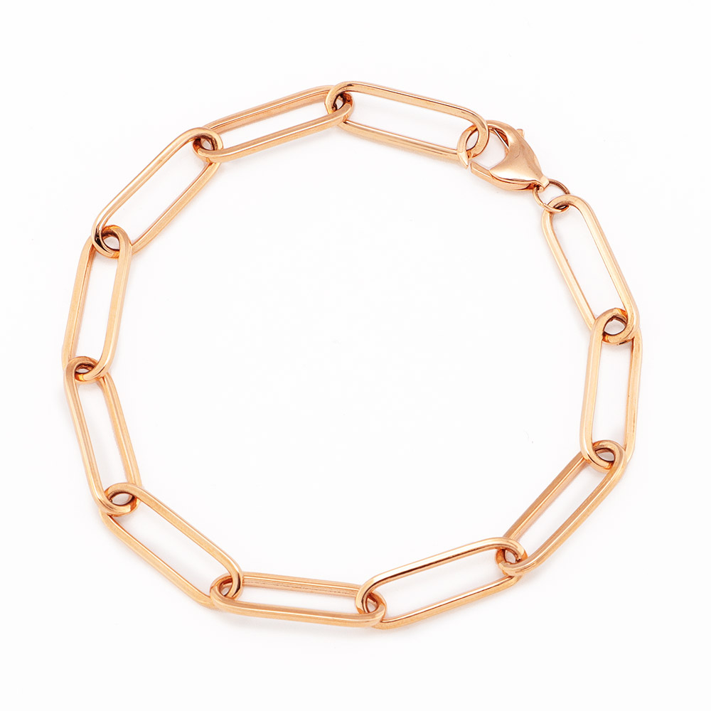 K18 クリップチェーン ブレスレット ゴールド製 ジュエリー アクセサリー J75503