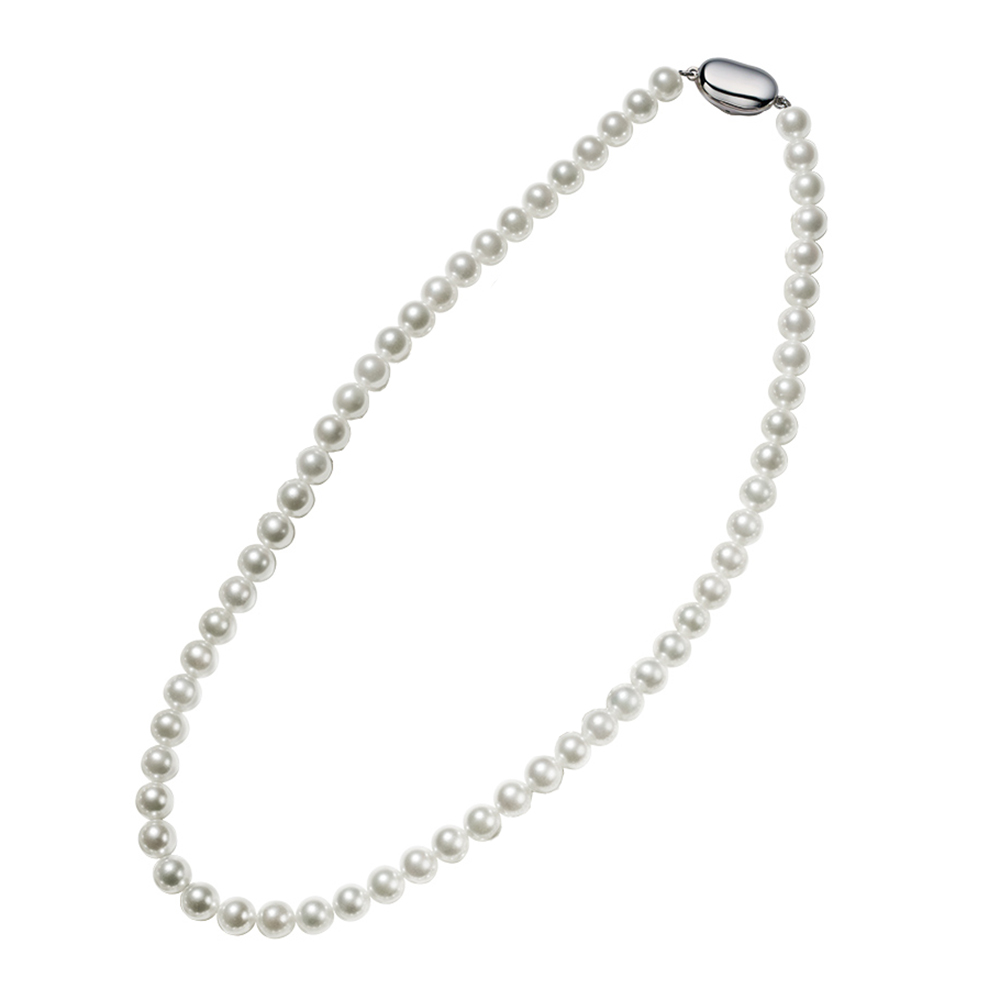 エリタージュ 6.5mmアコヤ無調色ホワイトパール ネックレス 真珠 パール ジュエリー アクセサリー J76190