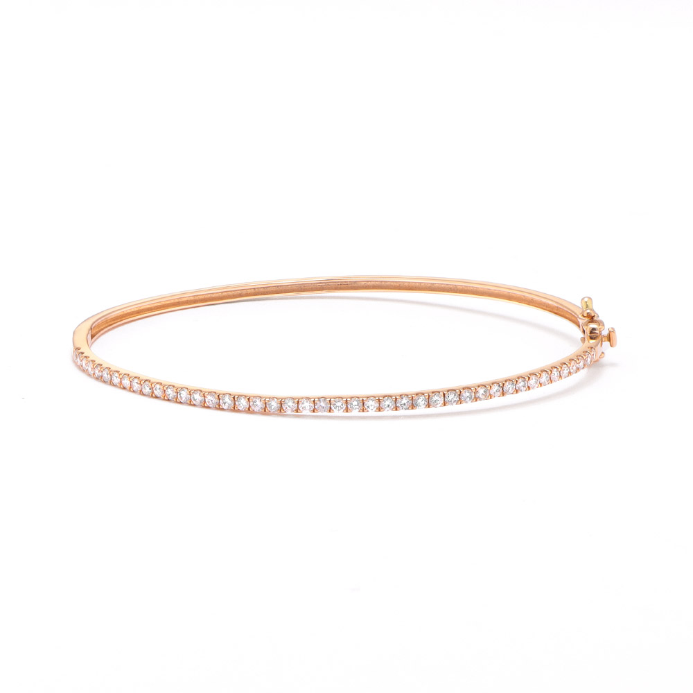 K18 1ctダイヤ バングル ダイヤモンド ジュエリー アクセサリー J78908