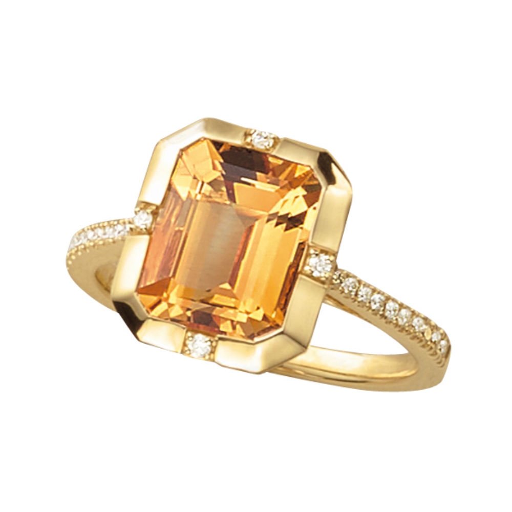 K18 カラーストーン・ダイヤ リング ダイヤモンド ジュエリー アクセサリー J79205